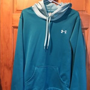 Under Armour women’s hoodie XL teal/light blue